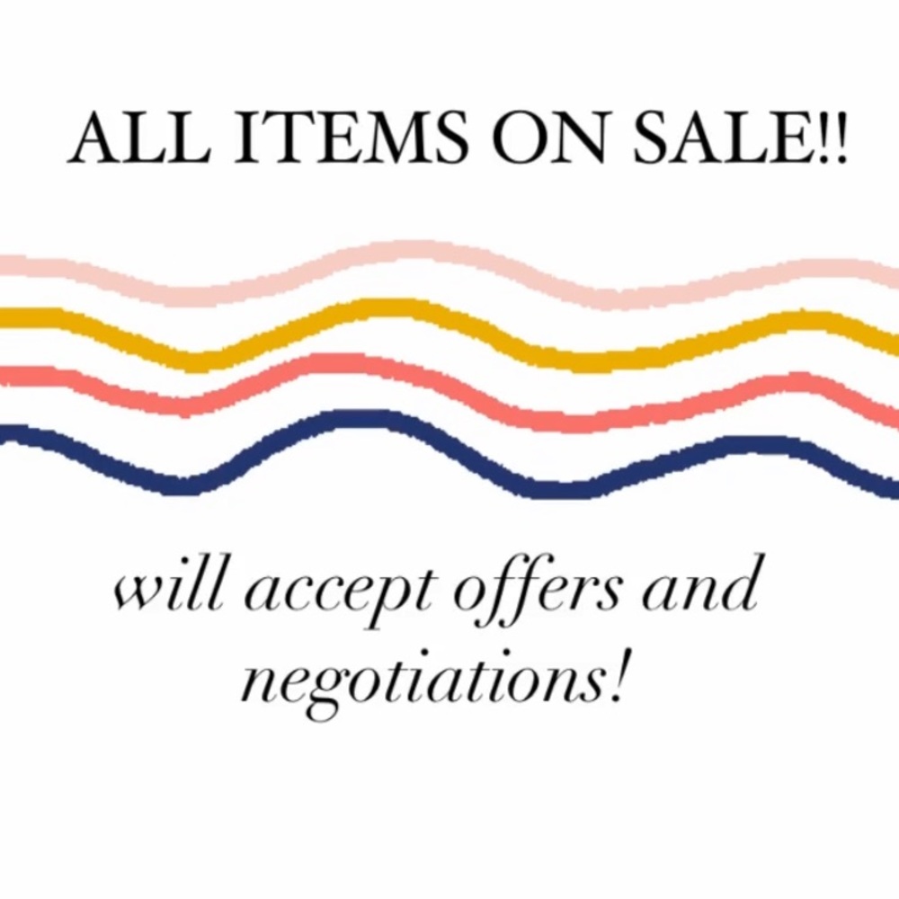 SALE!!!! EVERYTHING MUST GO